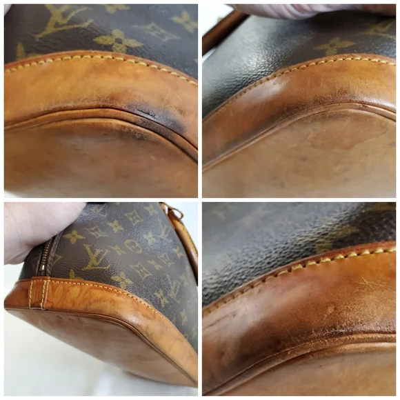 Louis Vuitton Brown and Tan Monogram Bag - Picture 4 of 8